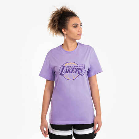 Unisex Basketball T-Shirt NBA Lakers 900 - Purple