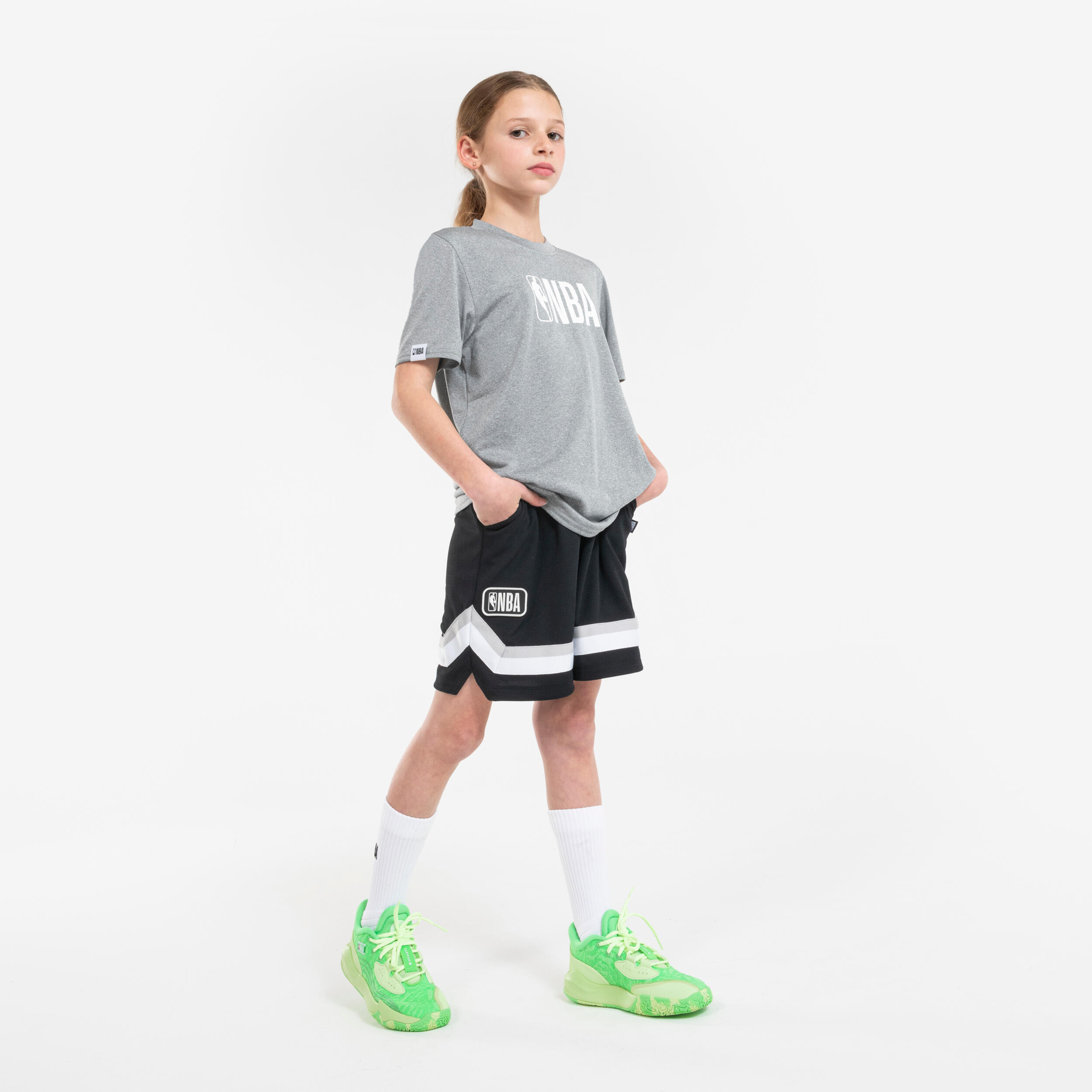 Kids' Basketball Shoes Fast 900 Low-1 - NBA Celtics/Green 9/10