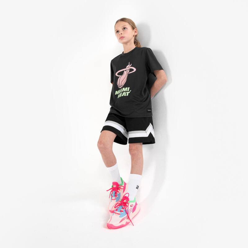 Basketbalschoenen voor kinderen FAST 900 LOW-1 NBA Miami Heat roze