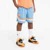 Detské basketbalové šortky SH 900 NBA Knicks modré