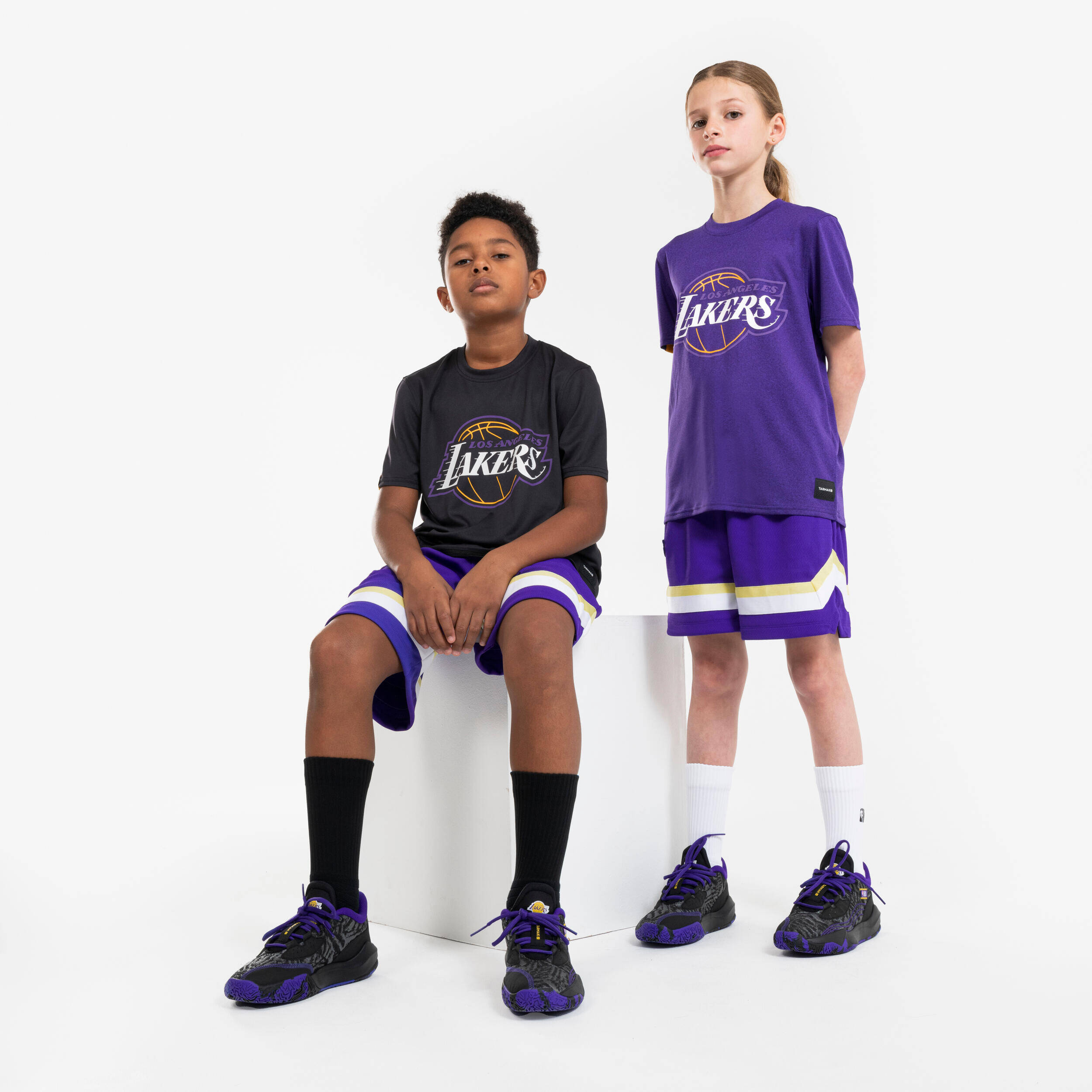 Kids' Basketball Shoes Fast 900 Low-1 - NBA Lakers/Black -  2