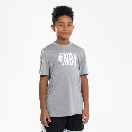 T-shirt de Basketball NBA enfant - TS 900 JR Gris