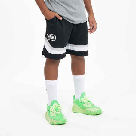 Kids' Basketball Shorts SH 900 NBA - Black