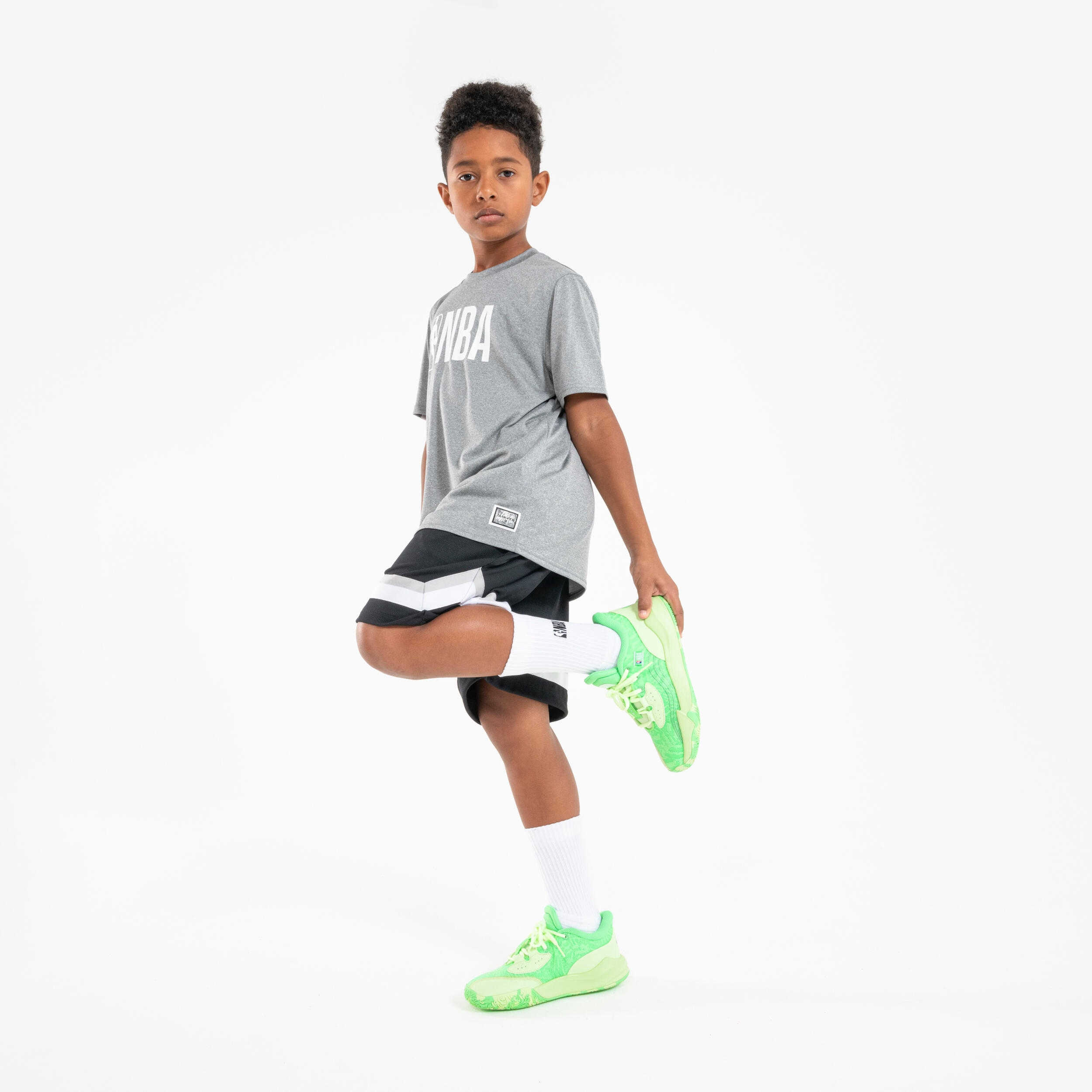 Kids' Basketball Shoes Fast 900 Low-1 - NBA Celtics/Green 2/10