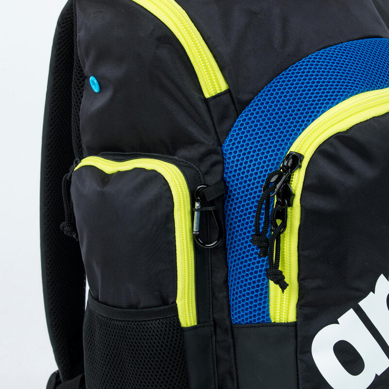 Mochila de Natação 35L ARENA SPIKY III Preto Amarelo