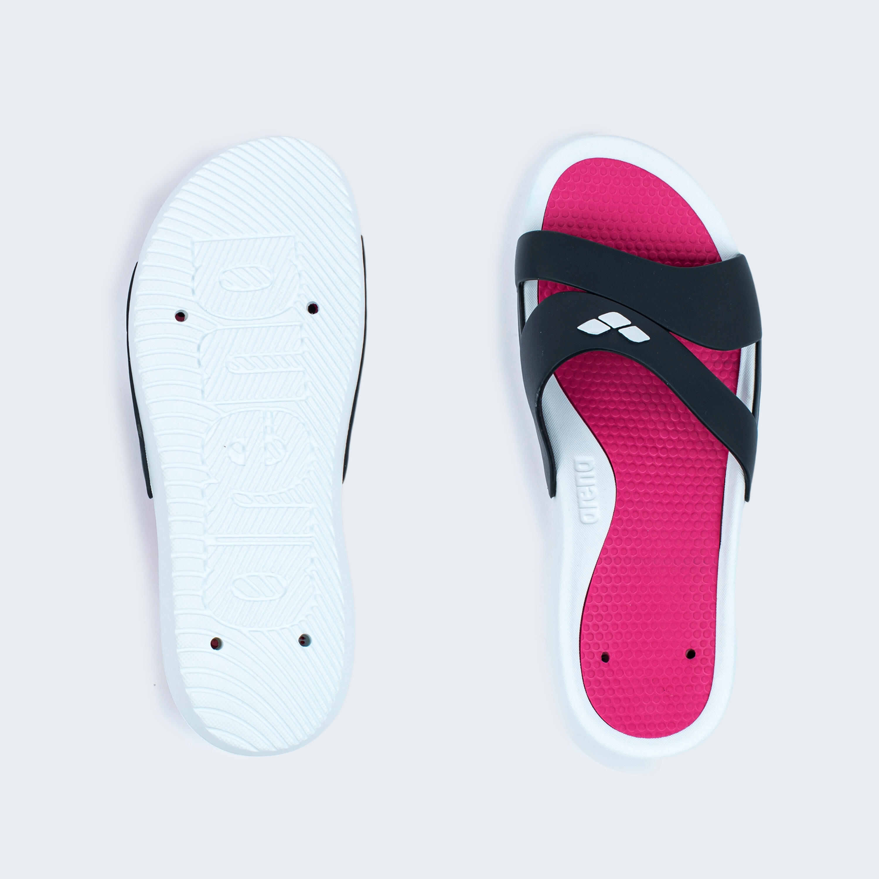 Slide sandals ARENA NINA White Pink 2/4