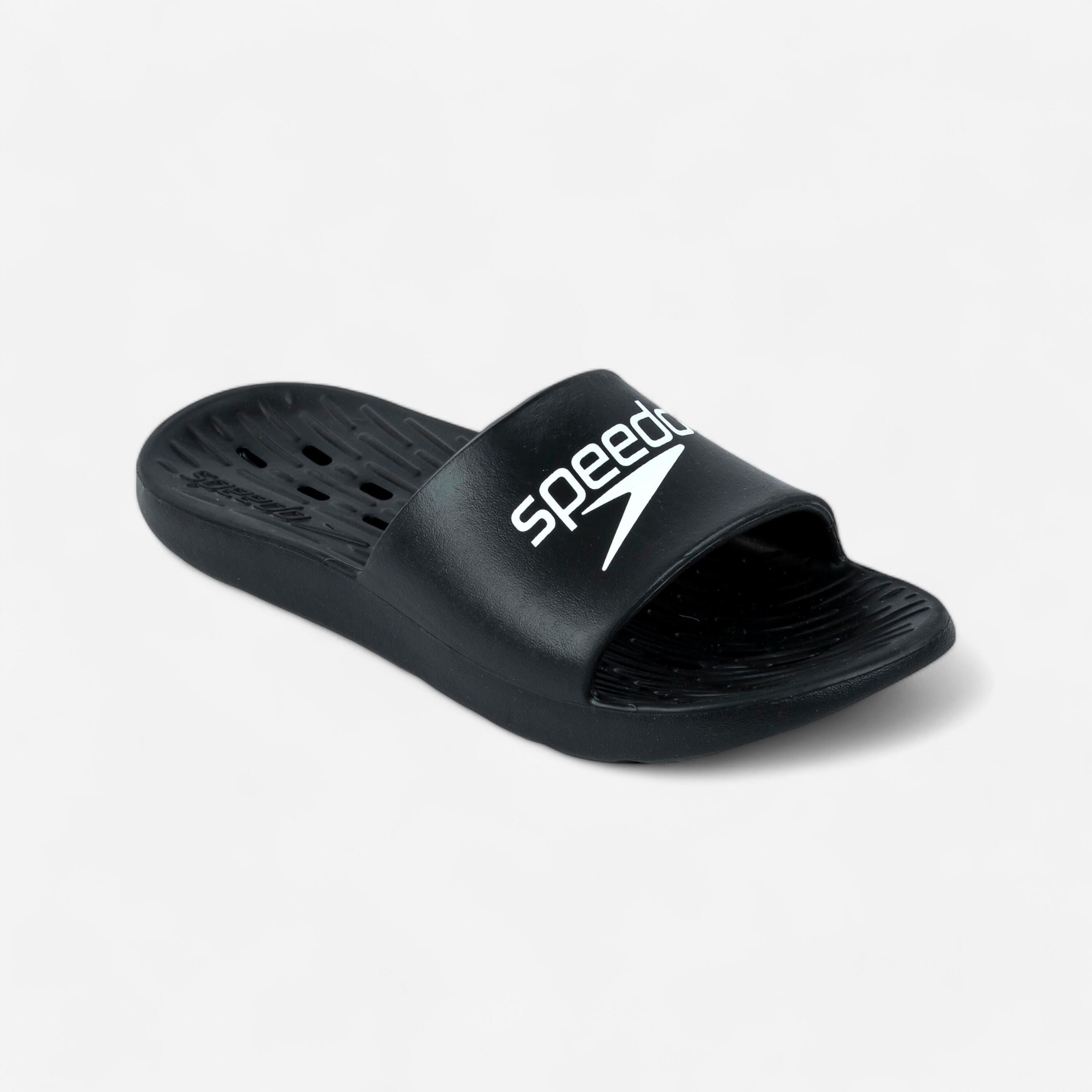 Chinelos de natação speedo slide preto