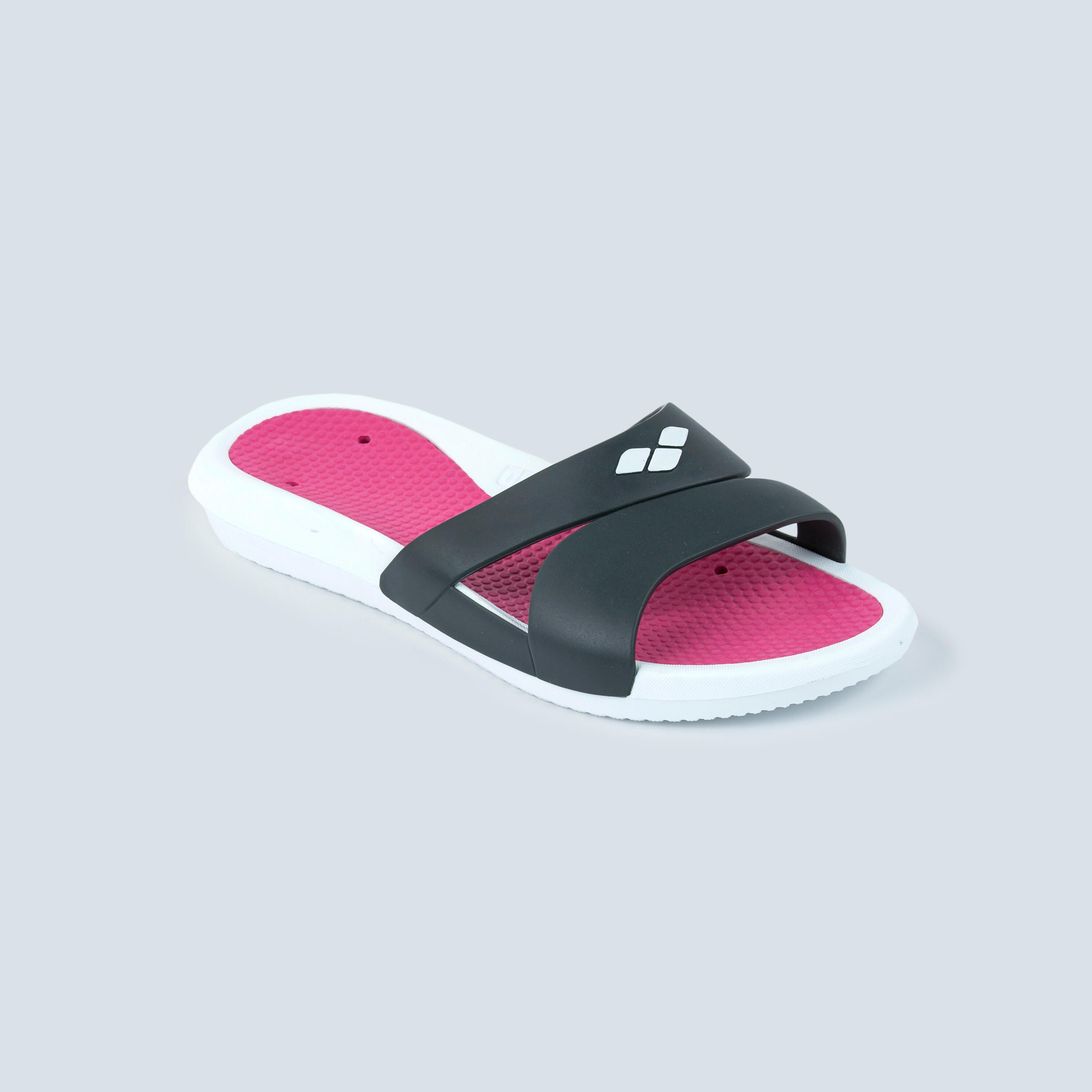 Slide sandals ARENA NINA White Pink 1/4