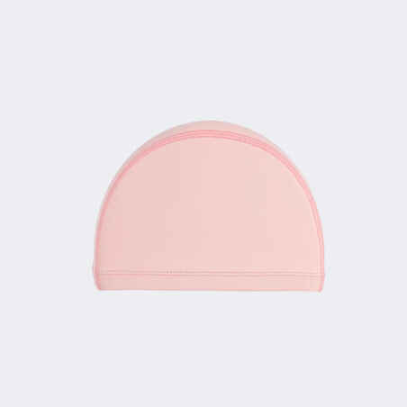 Coated mesh swim cap - Plain fabric - Size S- Pink