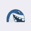 Dengto tinklinio audinio kepuraitė „Shark“ su raštu, S dydžio, mėlyna