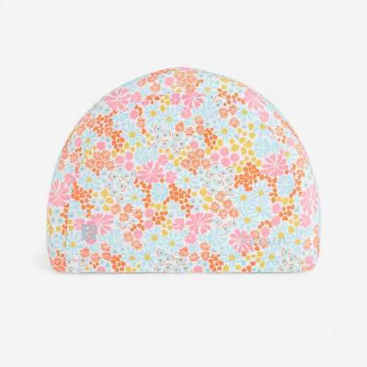 
      Bonnet de Bain en Maille - Tissu Imprimé - Taille S - Pantai Rose
  