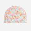 Mesh swim cap - Printed fabric - Size S - Pantai pink