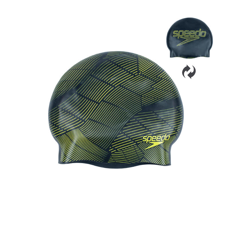 Aqua-Speed Mono Silicone S - Gorro de natación, color negro :  Deportes y Actividades al Aire Libre