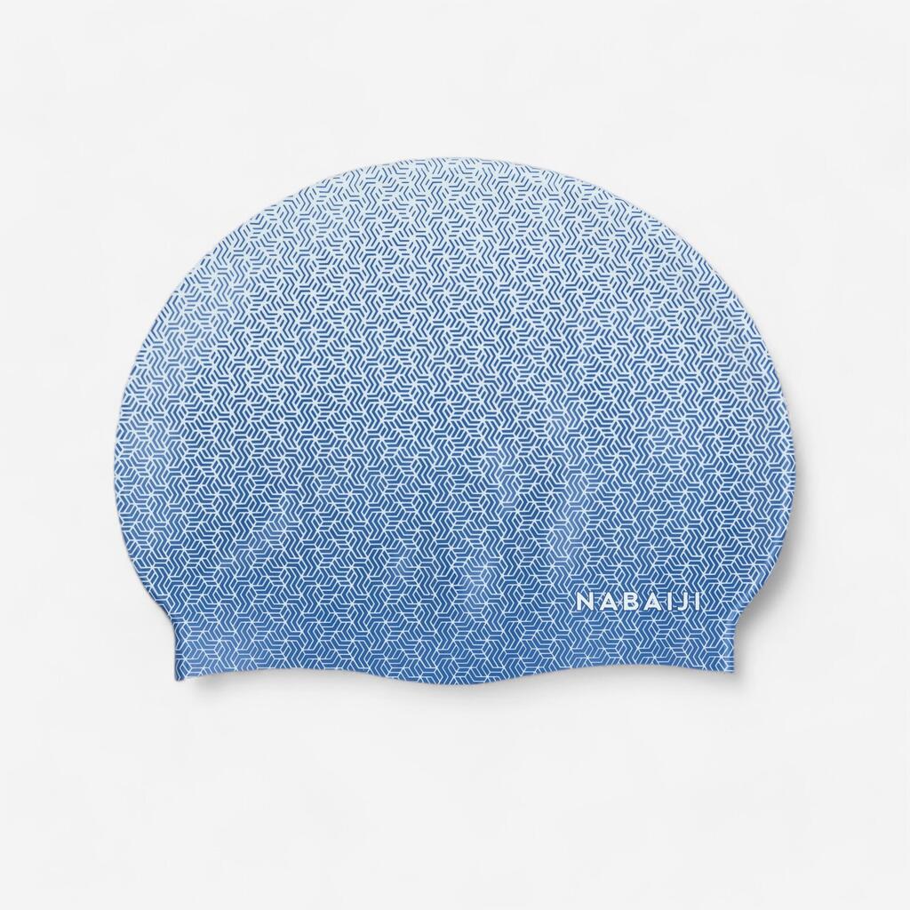 Bonnet de Bain en Silicone - Taille Unique - Term Bleu Noir