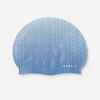 SILICONE swim cap - One size - Geo White Blue