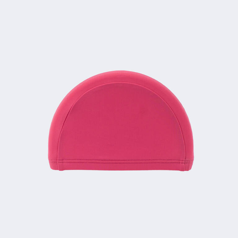 Mesh swimming cap - Plain fabric - Size S - Pink