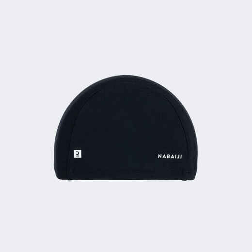 
      Bonnet de Bain en Maille - Tissu Uni - Taille S - Noir
  