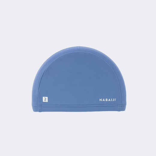 
      Mesh swimming cap - Plain fabric - Size S - Blue
  