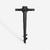Pied de parasol vis - Fix Paruv noir