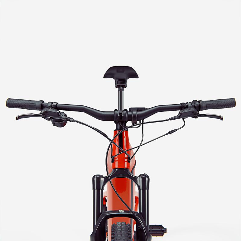 Elektrische mountainbike E-EXPL 520 S Full suspension felrood 29"