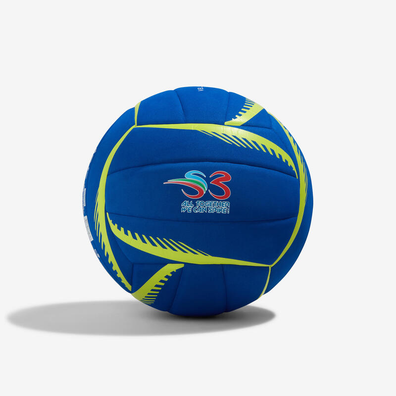 Pallone pallavolo VB 500 SOFT 230/250g blu-giallo