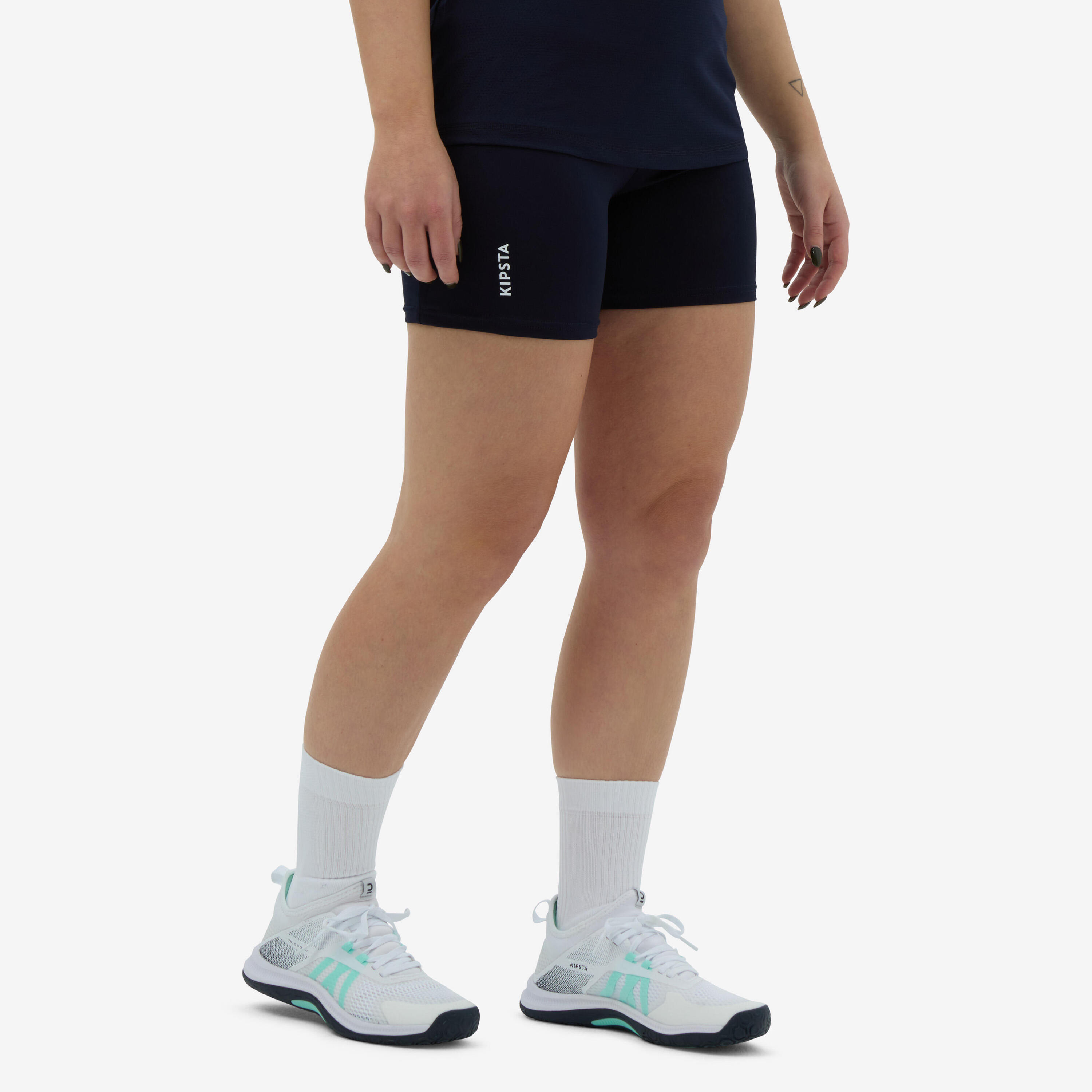 Women's Volleyball Shorts VSH500 - Navy 4/4