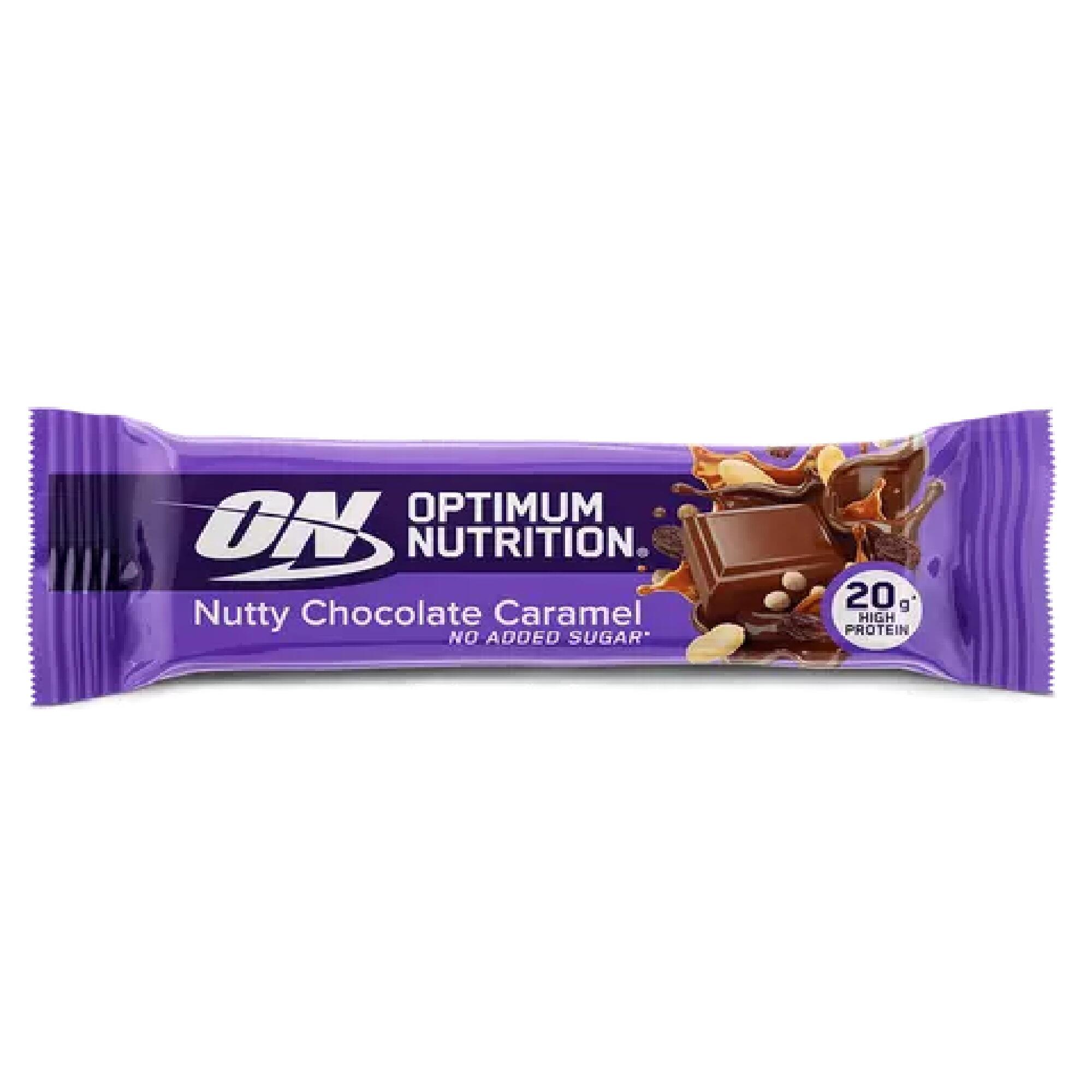 OPTIMUM NUTRITION Nutty Chocolate Caramel Protein Bar