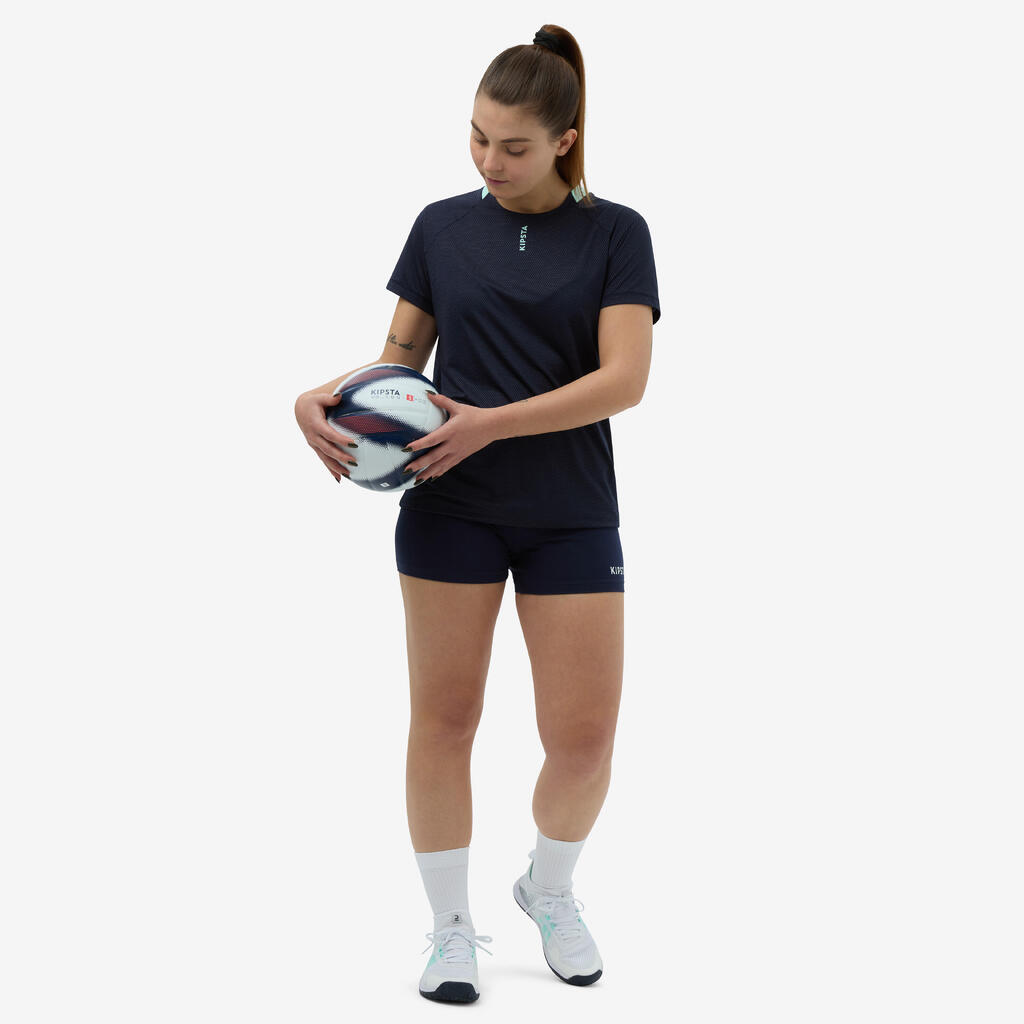 Volleyballtrikot Damen blau