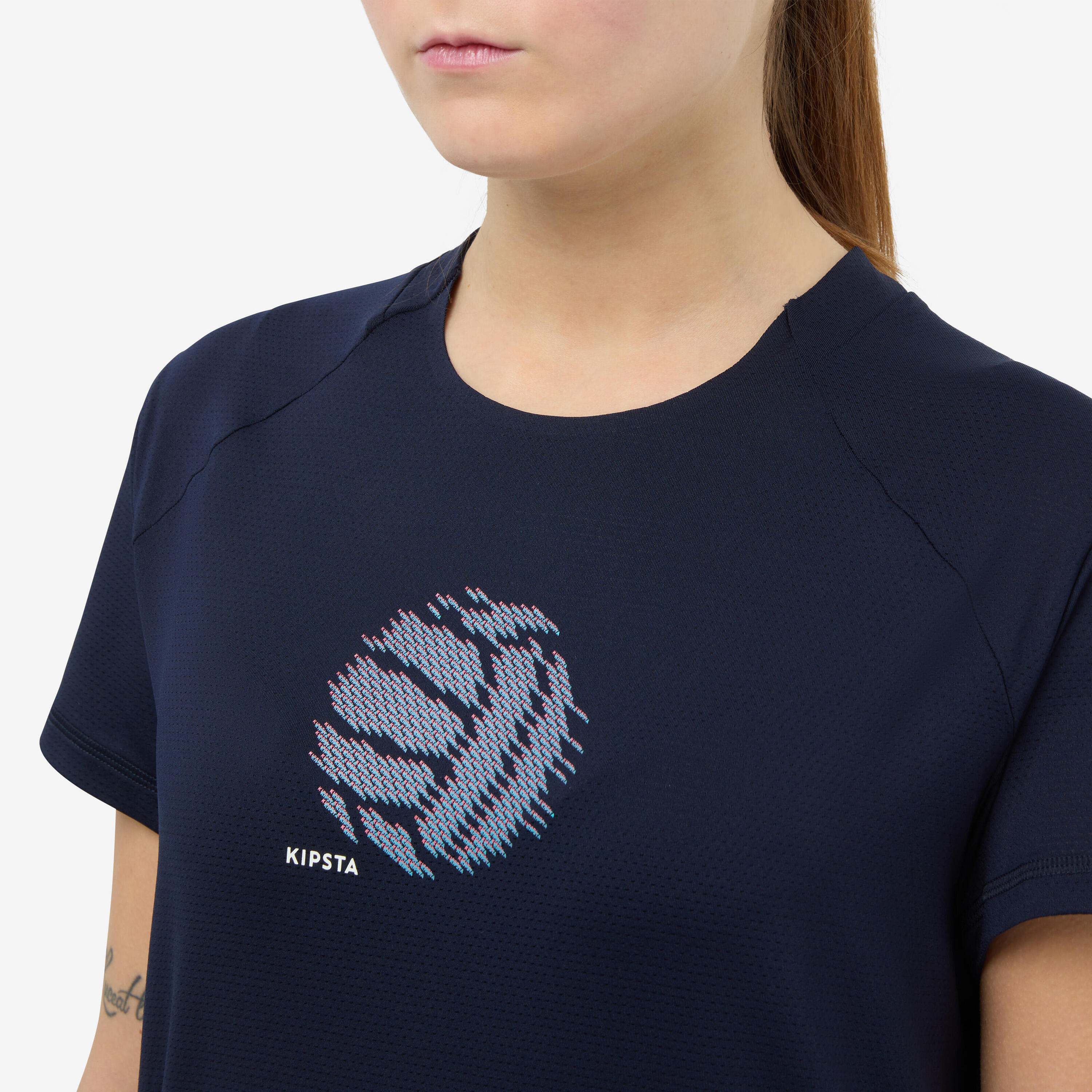 Maillot de volley-ball d'entraînement pour femme navy 3/5
