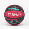 Ballon de basketball taille 5 - R500 Rose Noir