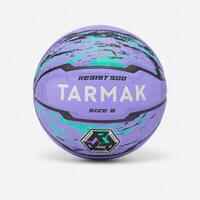 Basketball Size 6 R500 - Purple/Turquoise