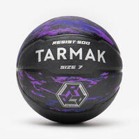 Ballon de basketball taille 7 - R500 violet noir