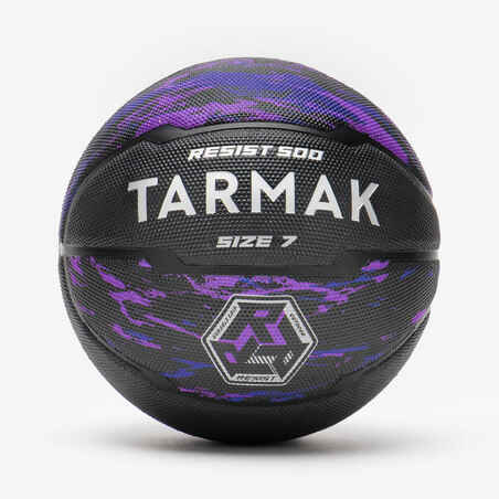 BALÓN DE BÁSQUETBOL TALLA 7 - R500 VIOLETA NEGRO