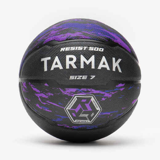 
      Basketball Grösse 7 - R500 violett/schwarz 
  