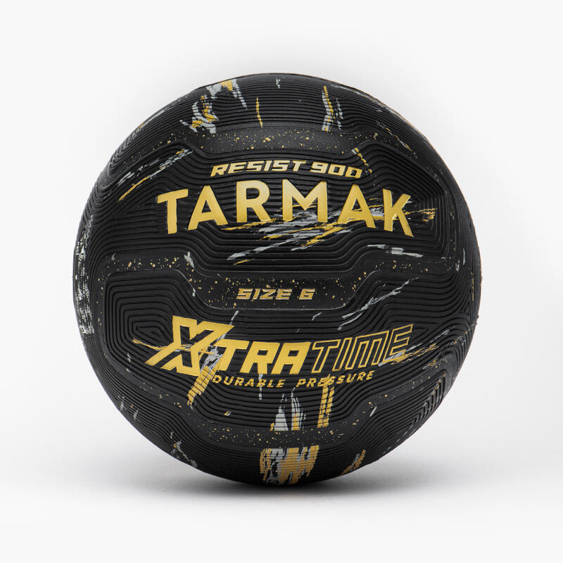 Ballon de basketball taille 6 - Resist 900 jaune noir