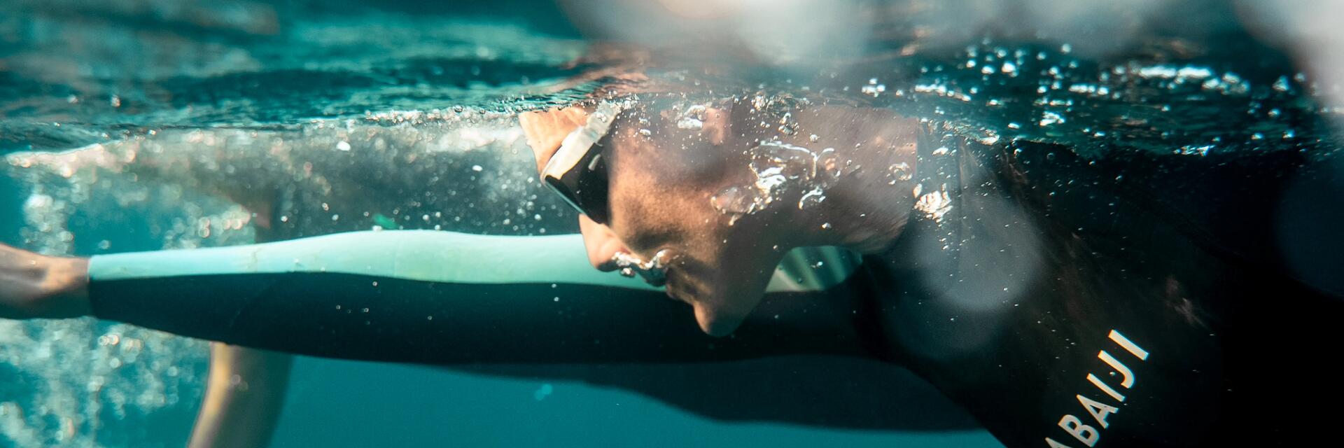 Respirer et s'orienter en natation d'eau libre