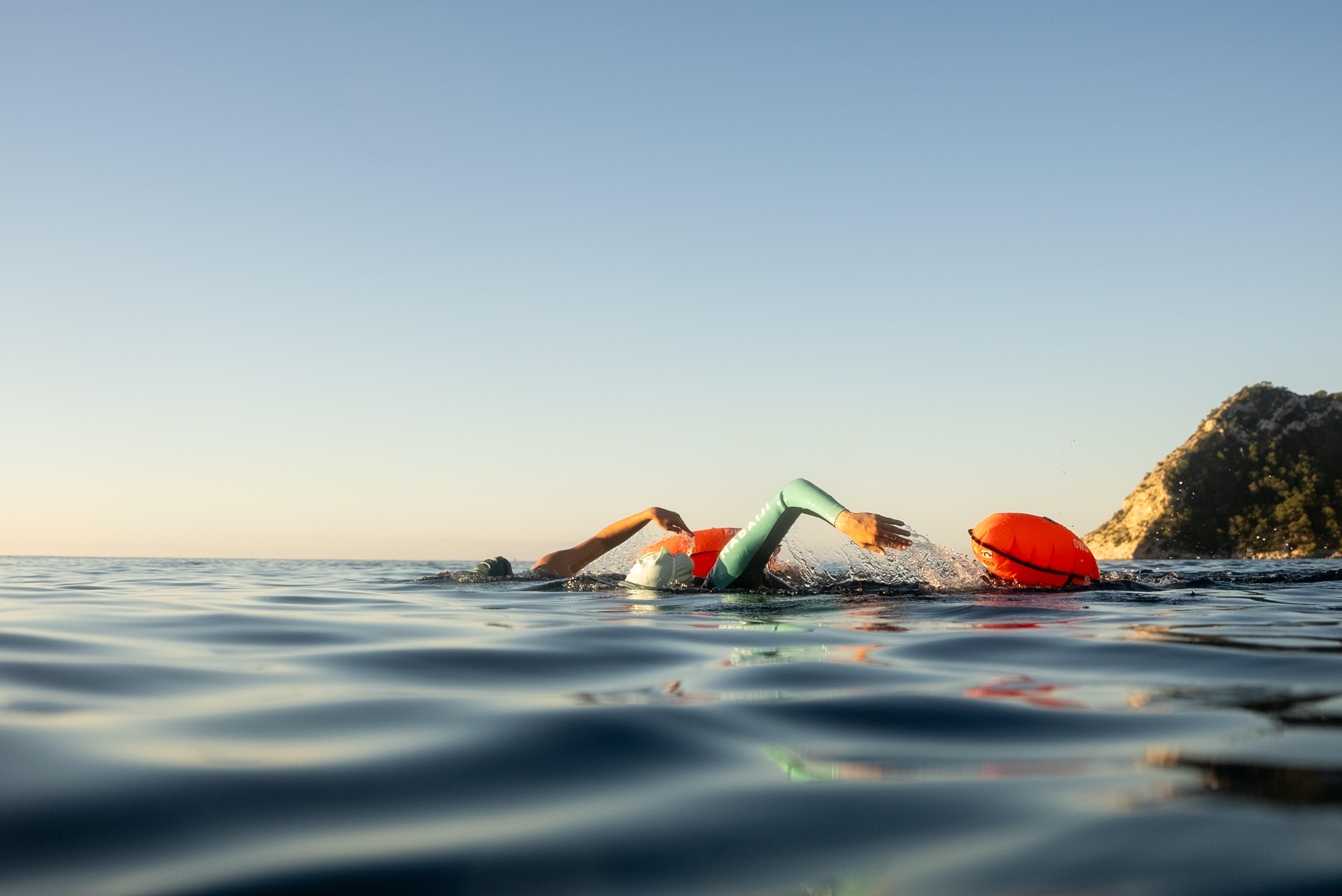 BOUÉE DE NAGE EN EAU LIBRE OWS 100 - NABAIJI