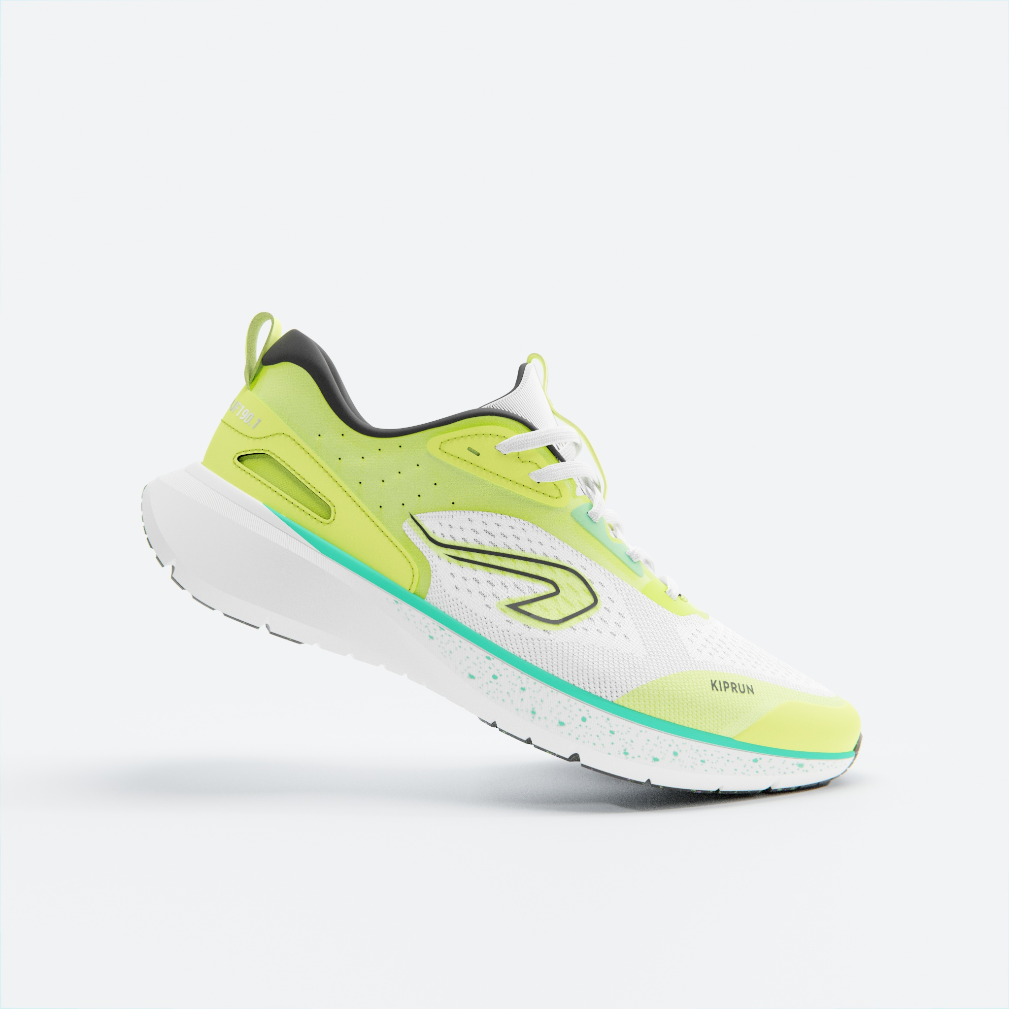 JOGFLOW 190.1 Run Homme Blanc Jaune