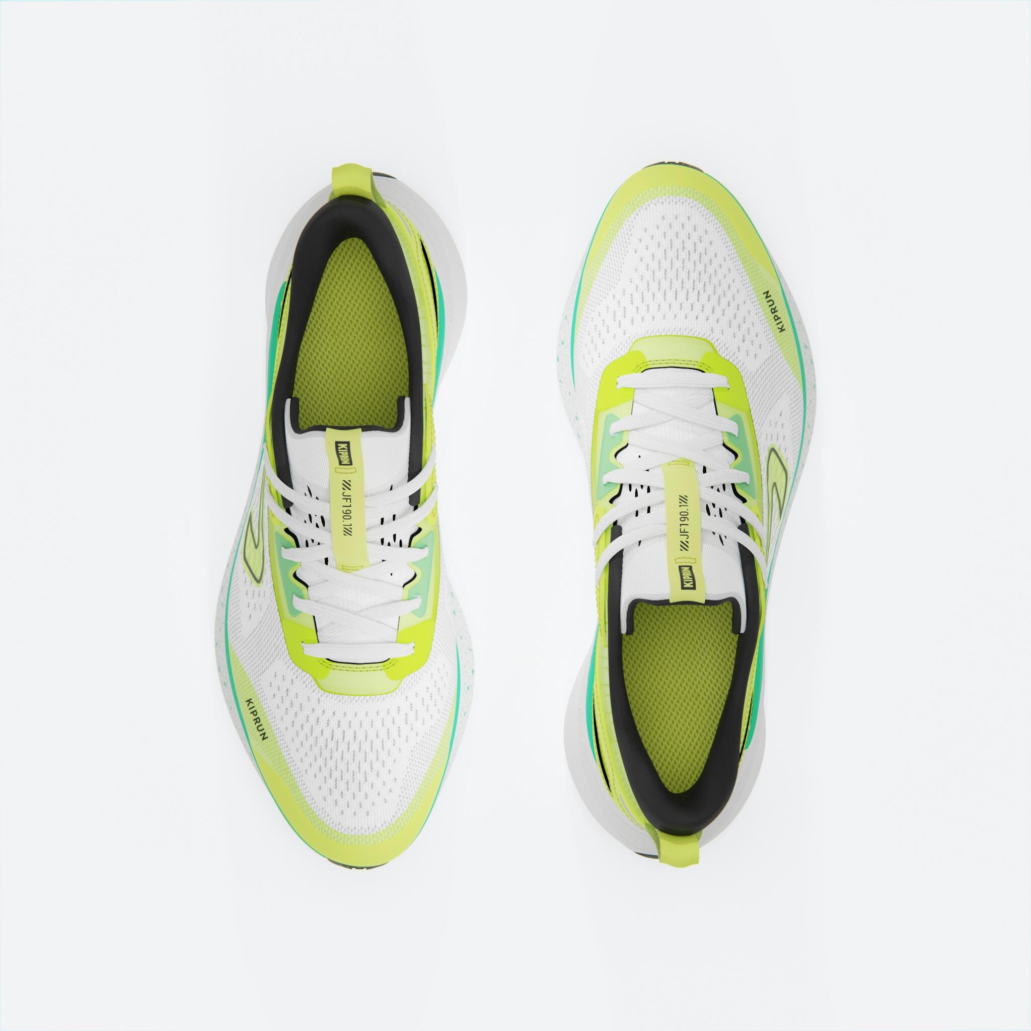 MEN'S JOGFLOW 190.1 Running Shoes - White/Yellow 6/7