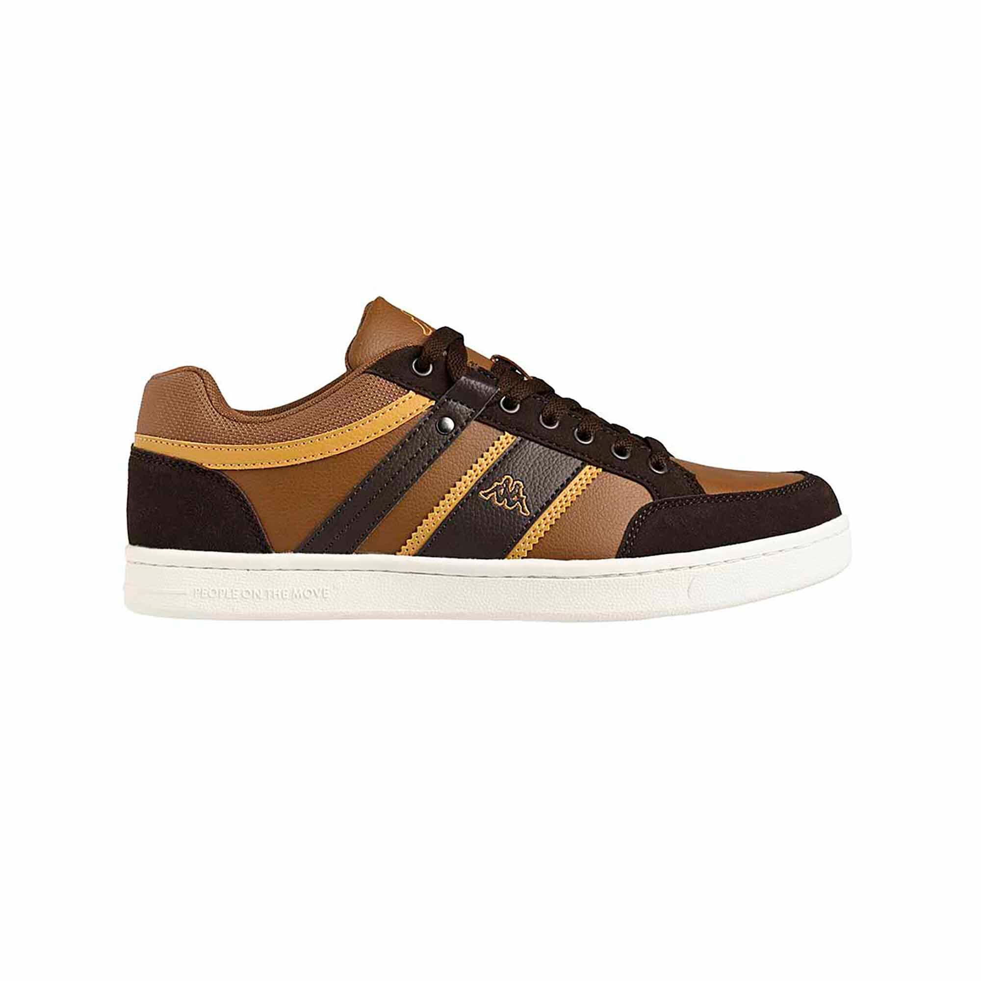 chaussure marche urbaine kappa keene homme marron - kappa