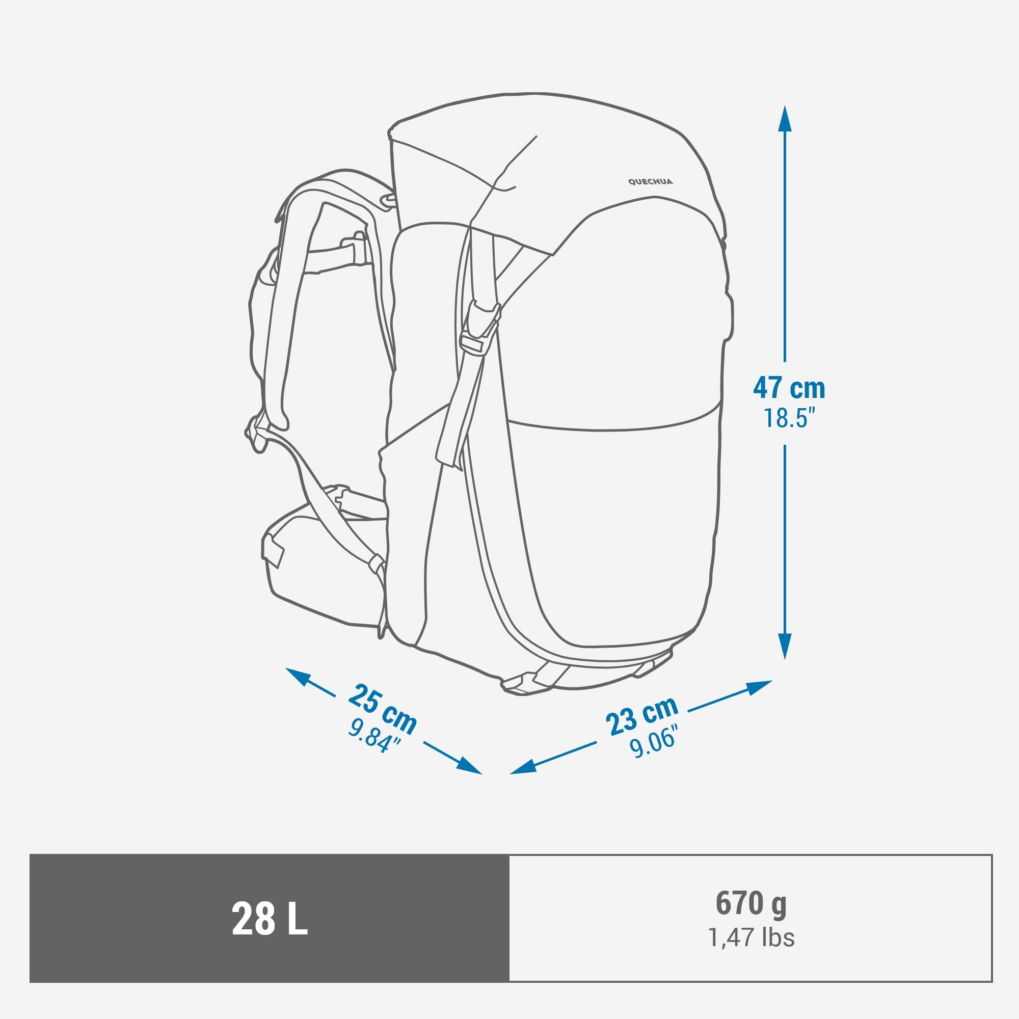Children's Hiking 28 L Backpack MH500 6/15