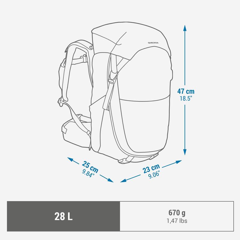 Dětský turistický batoh MH 500 28 l