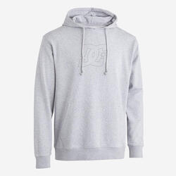 Skatehoodie voor heren en dames Highlander grijs