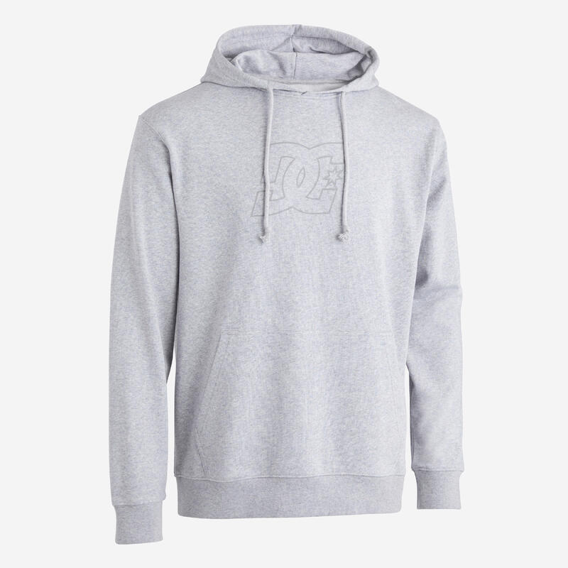 SUDADERA CON CAPUCHA DE SKATEBOARD UNISEX DC SHOES HIGHLANDER GRIS