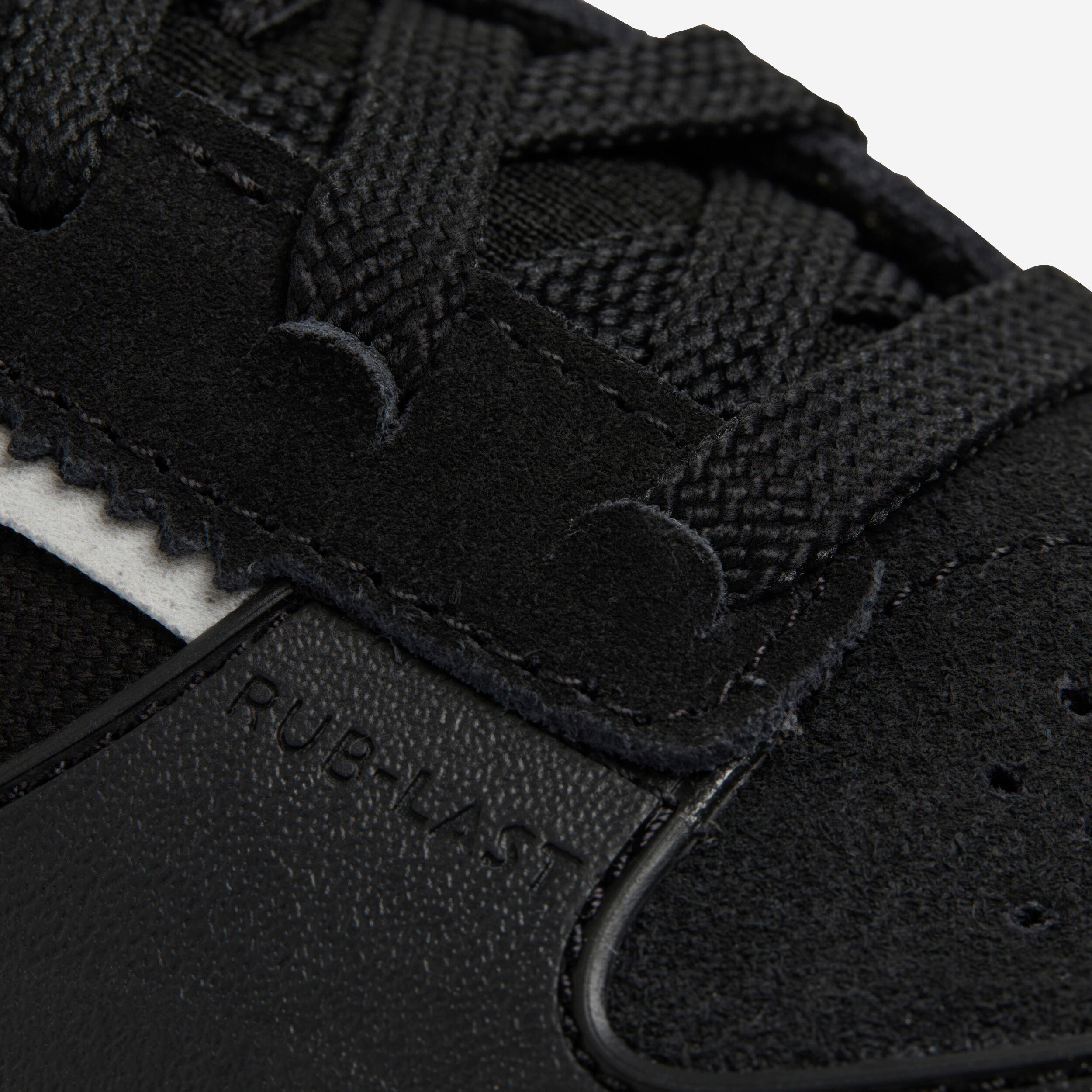 Kids' Low-Top Skateboard Shoes with Rubber Outsole CRUSH500 - Black 10/14