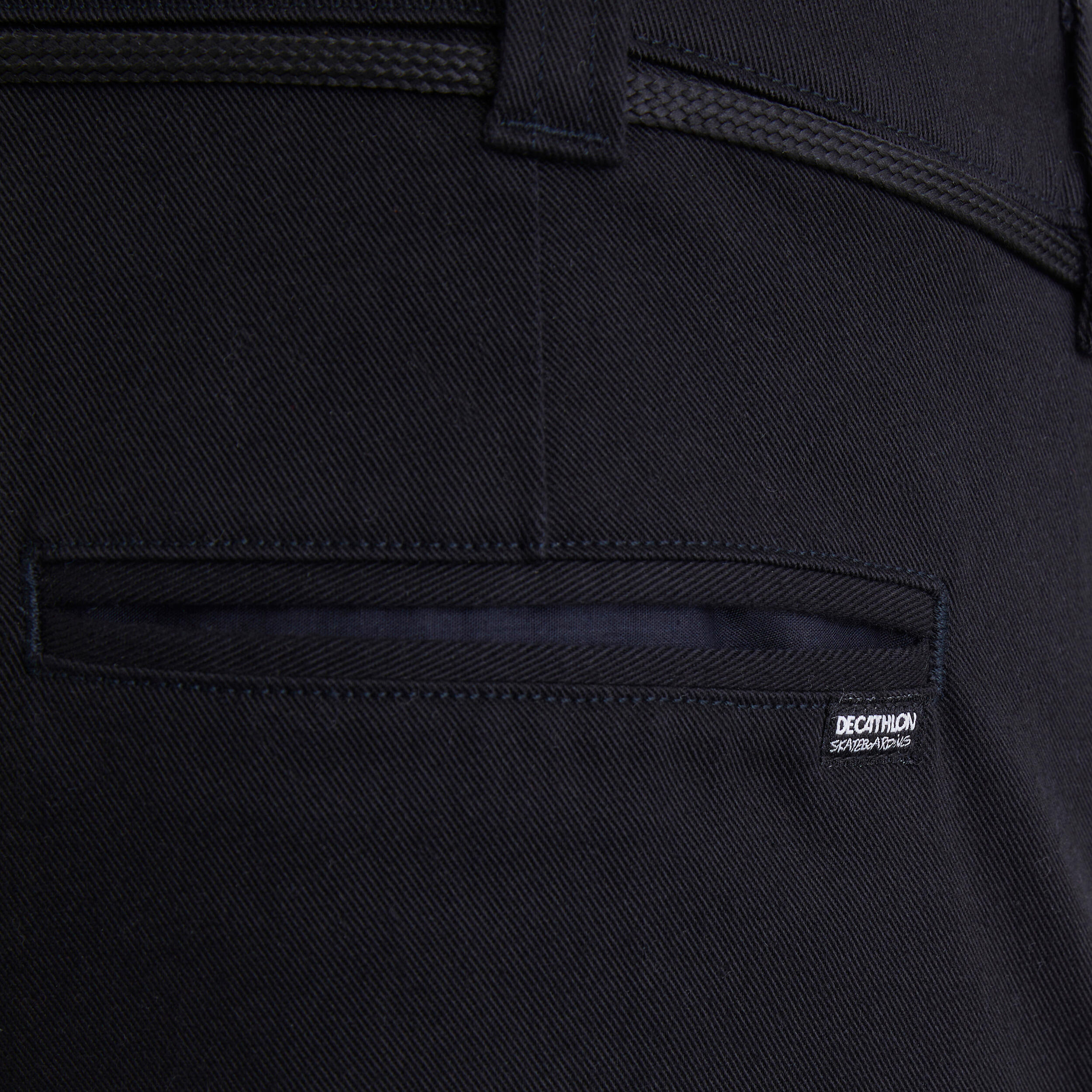 Pantalon de skate chino CN500 heavy noir 12/12