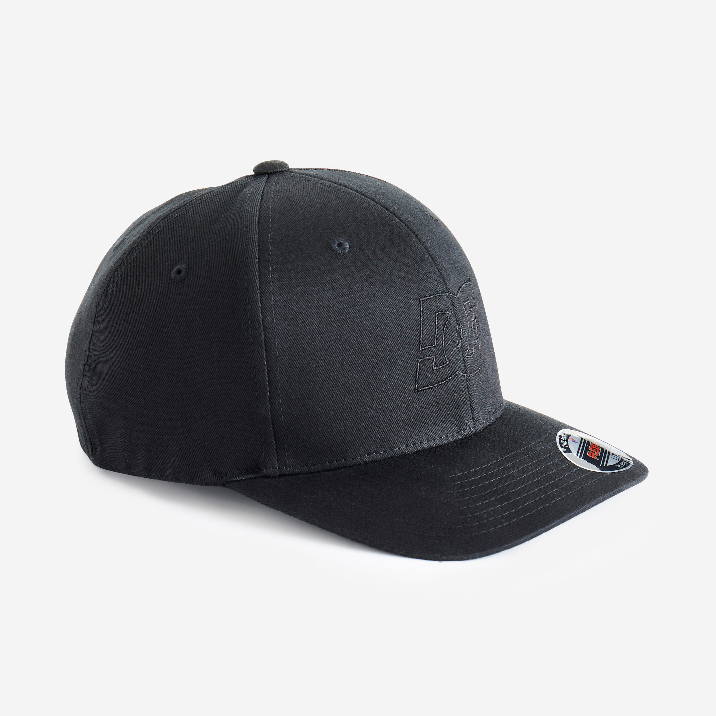 GORRA SKATEBOARD DC SHOES NOVA 6 PANELES NEGRA AJUSTE FLEXFIT 2/4