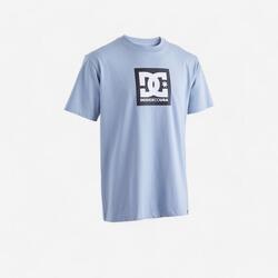 T-SHIRT MANCHES COURTES DC SHOES SQUARE BLEU