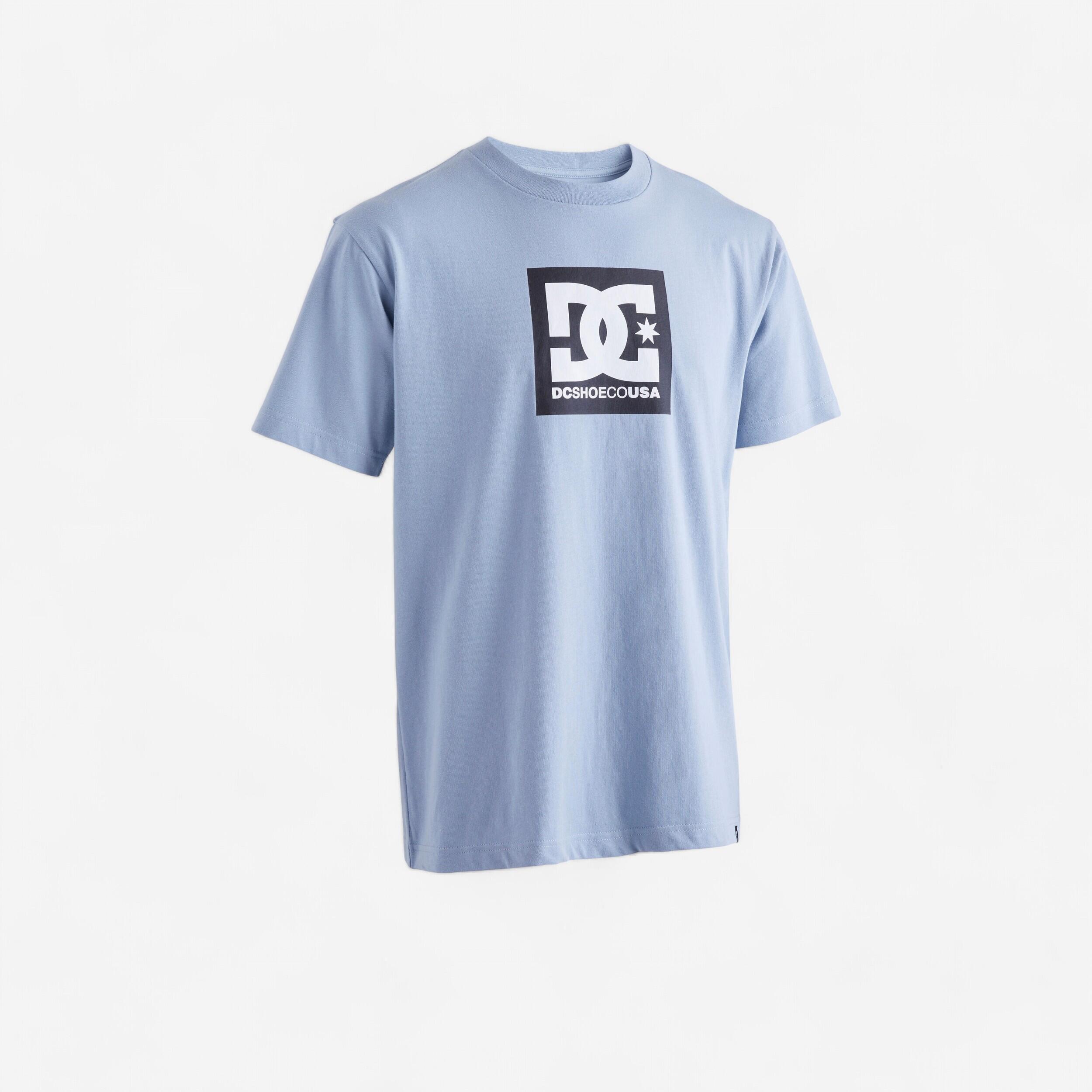 Dc Shoes - T-shirt Manches Courtes Dc Shoes Square Bleu - T-shirt Manches Courtes - Skateboard - - 48 Xl - Decathlon