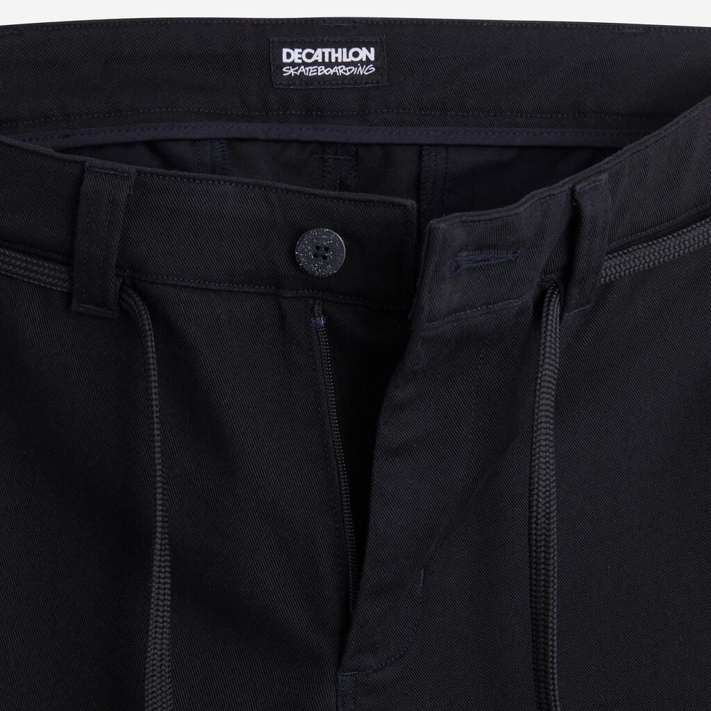 Crne pantalone za skejtbording CN500